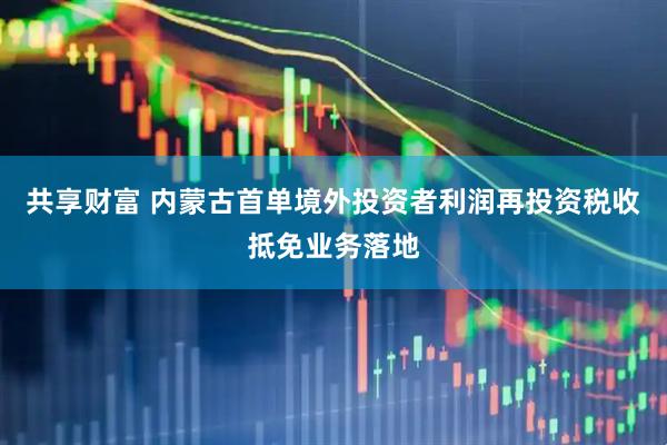 共享财富 内蒙古首单境外投资者利润再投资税收抵免业务落地